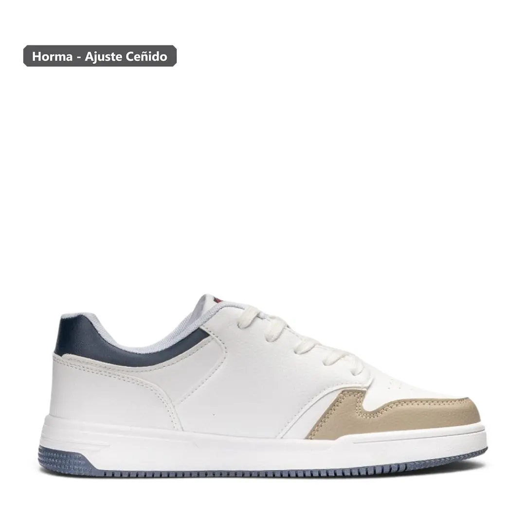 Tenis Op Elion Hombre-Blanco 1
