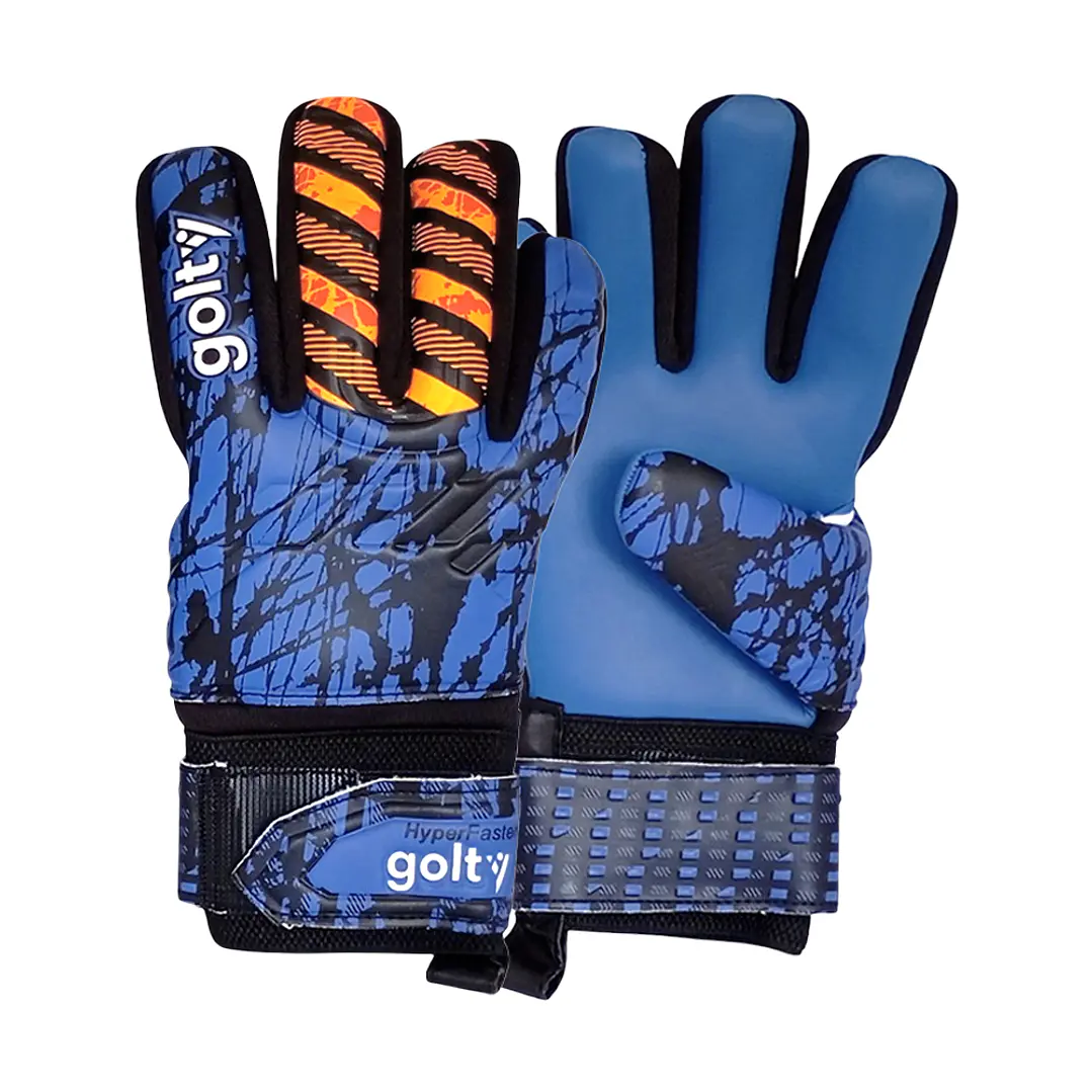 Guante De Fútbol Golty Hyperfaster Competencia-Azul 1