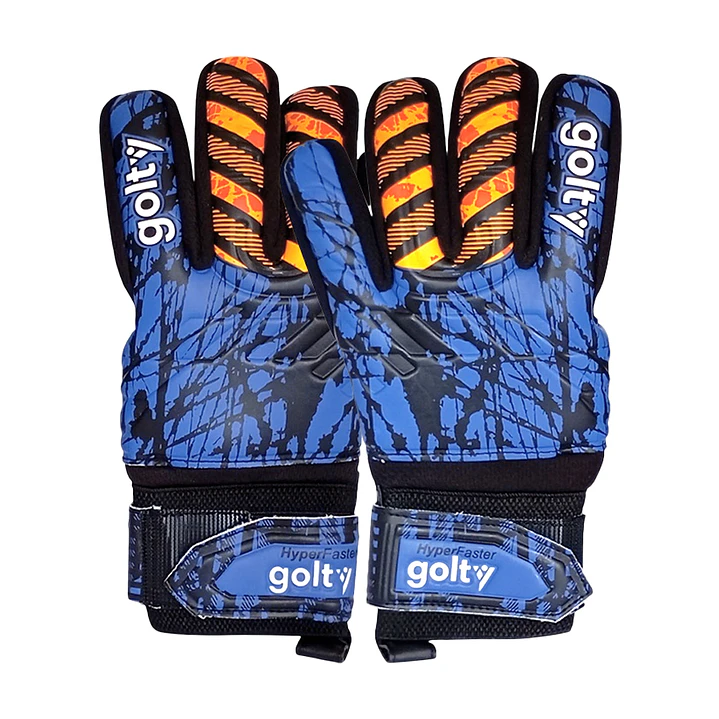 Guante De Fútbol Golty Hyperfaster Competencia-Azul 3