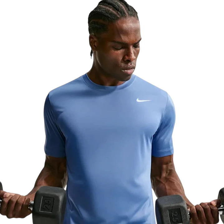 Camiseta Nike M Df Tee Std Flex Hombre-Azul 1