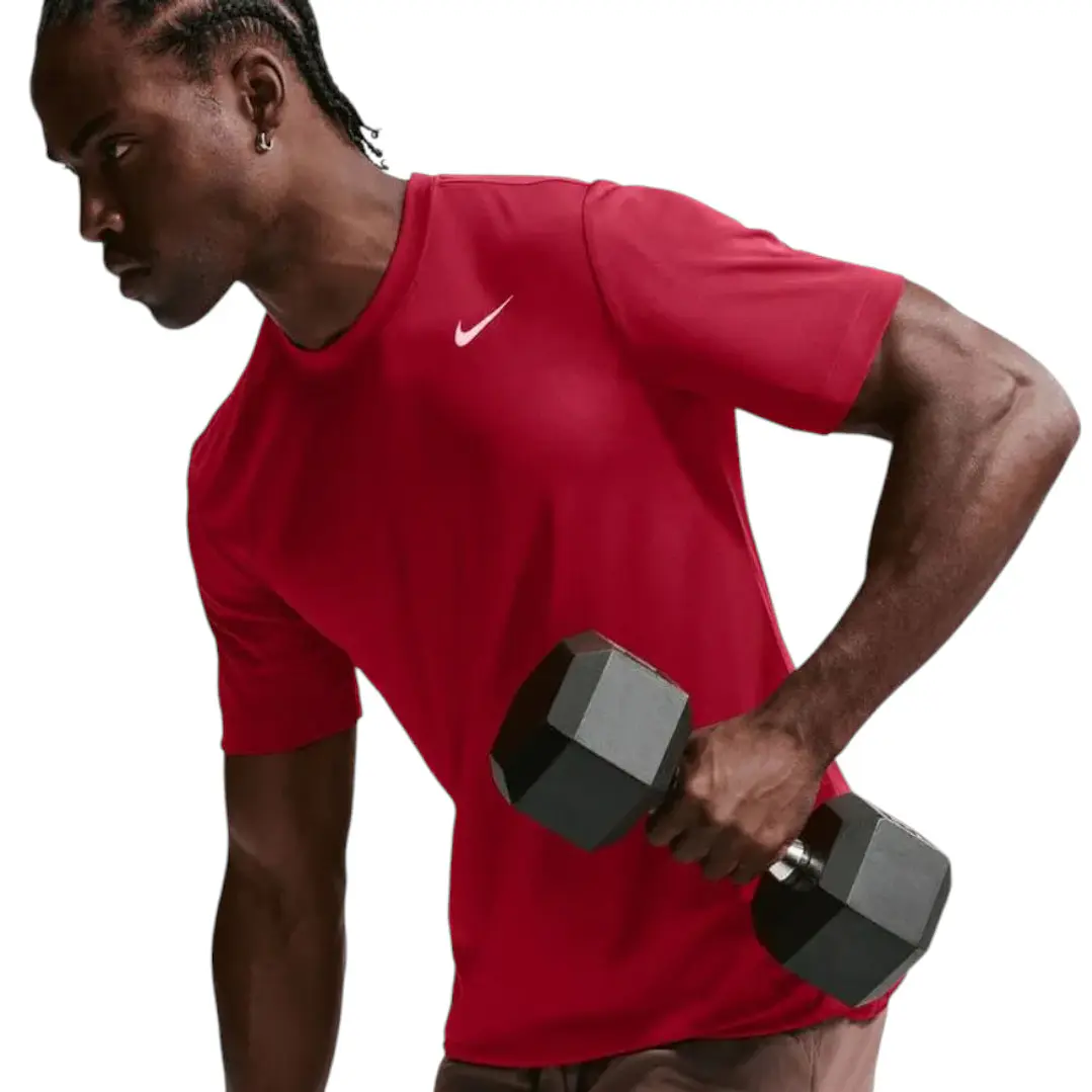 Camiseta Nike M Df Tee Std Flex Hombre-Rojo 3