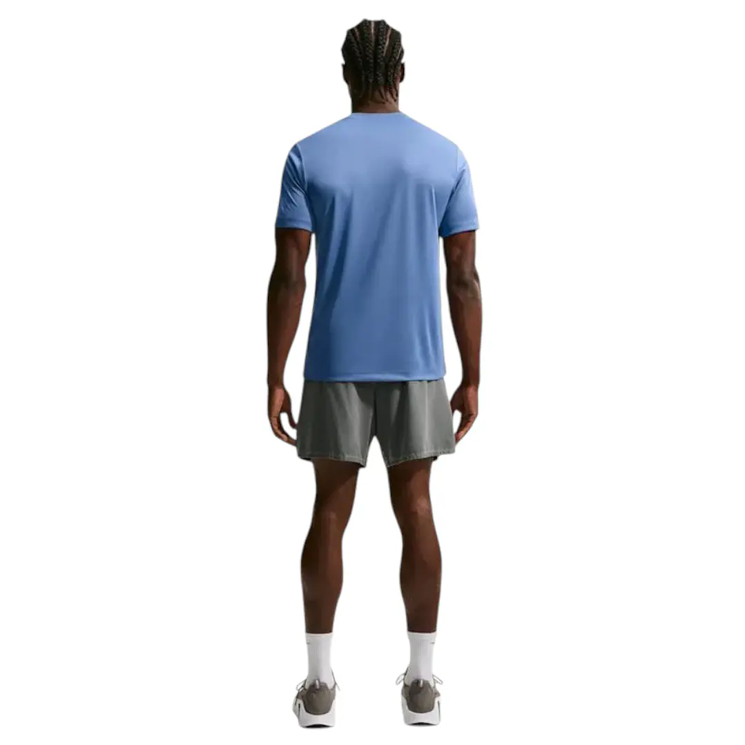 Camiseta Nike M Df Tee Std Flex Hombre-Azul 5
