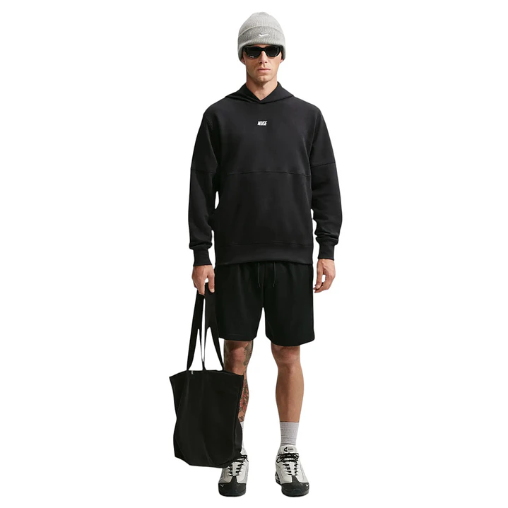 Hoodie Nike Club Varsity Hombre-Negro 4