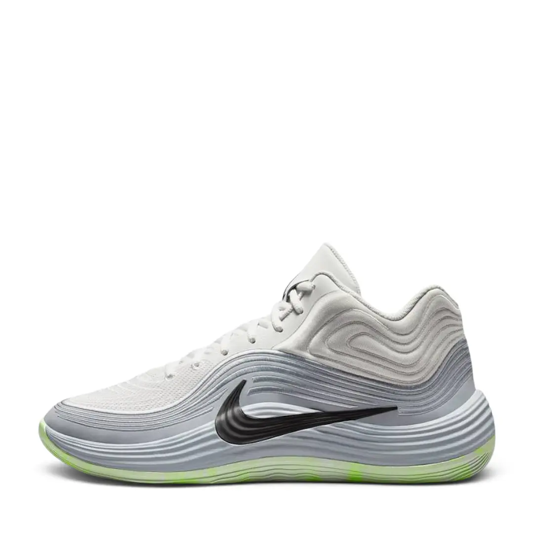 Tenis Nike Precision 8 Mid Hombre-Blanco/Gris 3