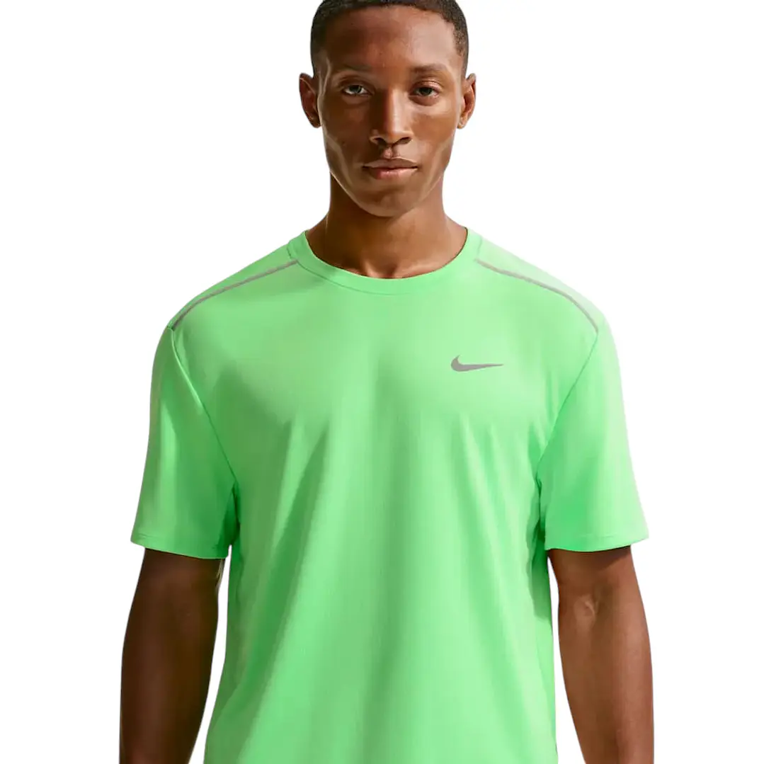 Camiseta Nike Df Uv Miler Ss Hombre-Verde 1