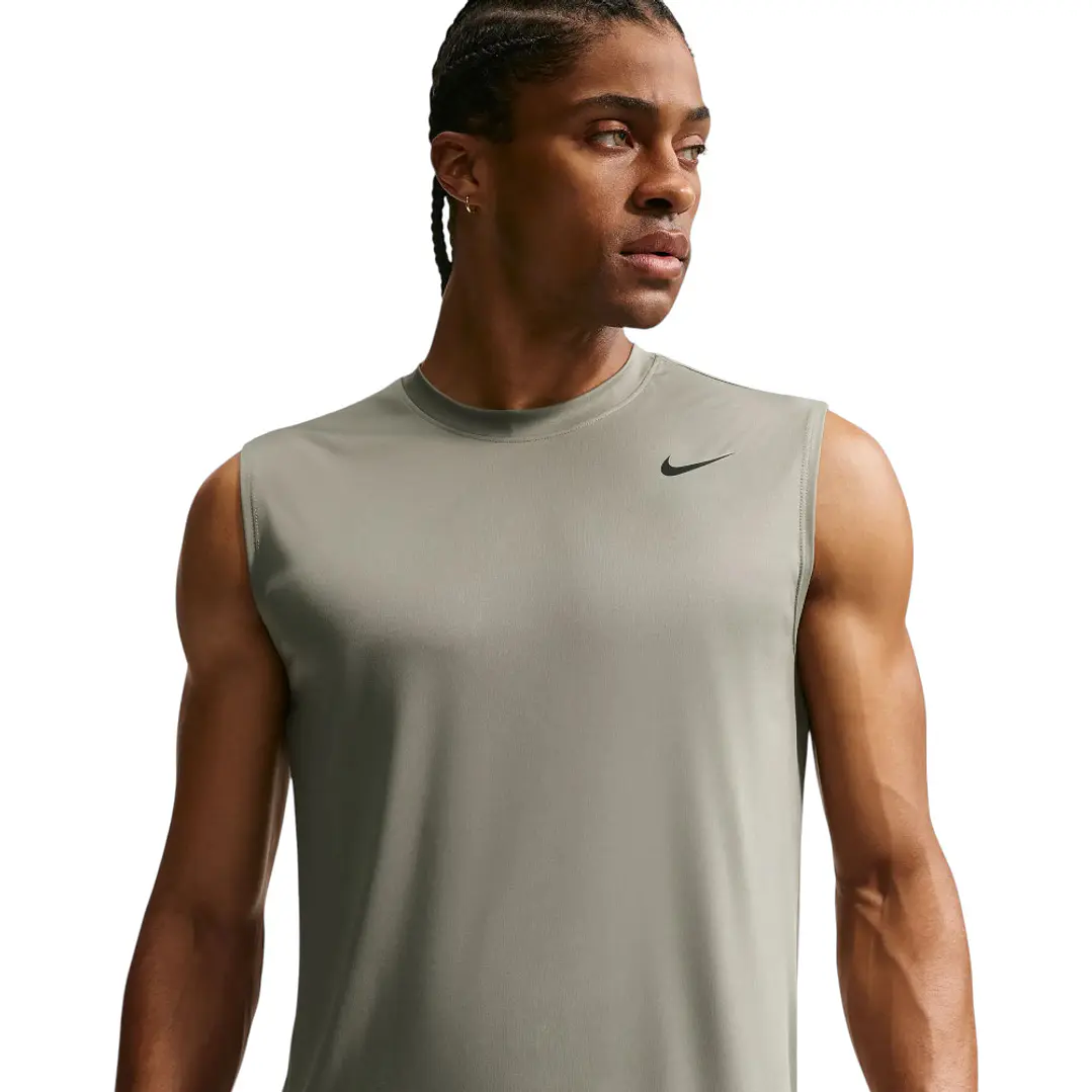 Camiseta Sin Mangas Nike M Df Tee Std Flex Hombre-Verde 1