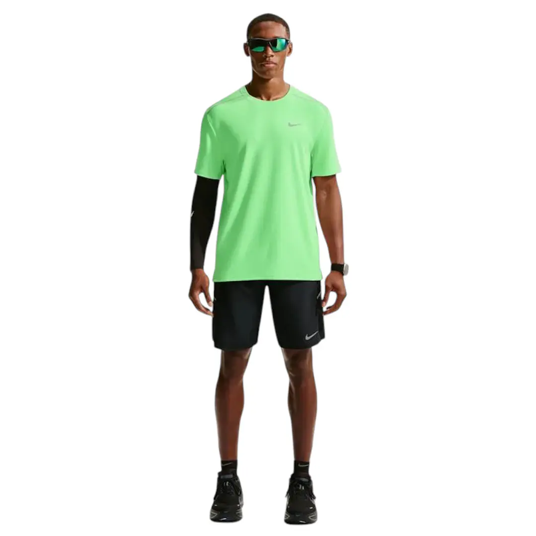 Camiseta Nike Df Uv Miler Ss Hombre-Verde 4