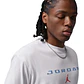 Camiseta Nike M J Brk Fc Lbr Gfx Ss Crw Hombre-Blanco - Miniatura 3