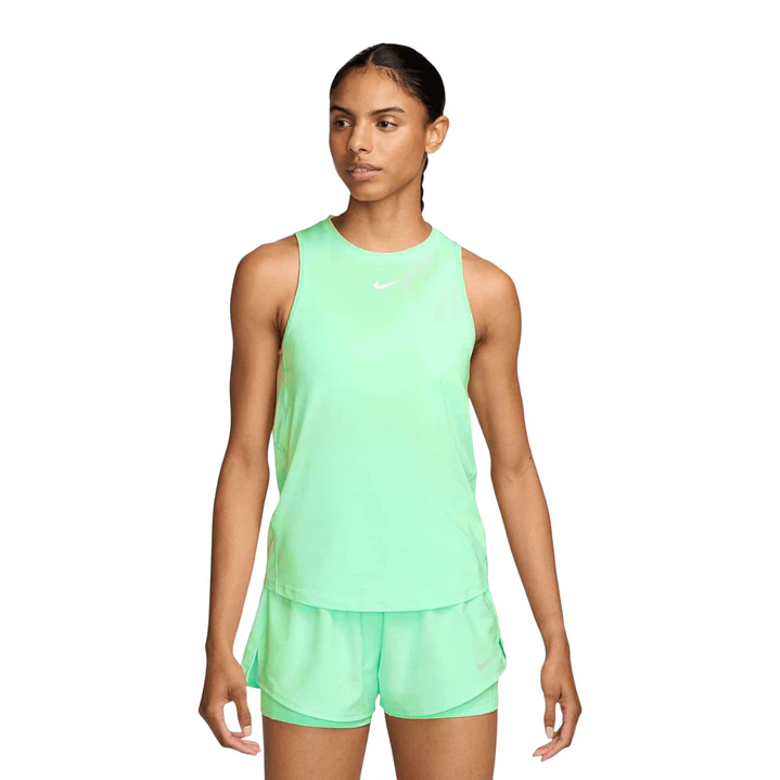 Camiseta Sin Mangas Nike One Classic Df Tank Mujer-Verde 1