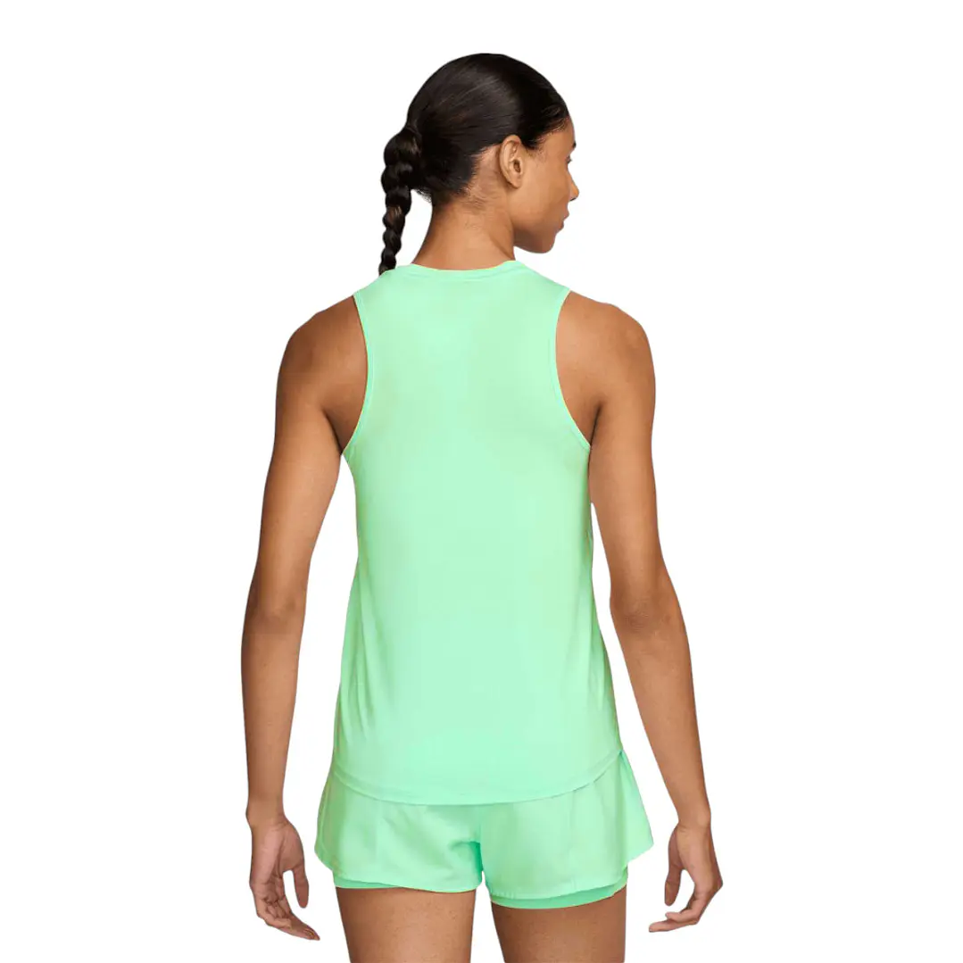 Camiseta Sin Mangas Nike One Classic Df Tank Mujer-Verde 2