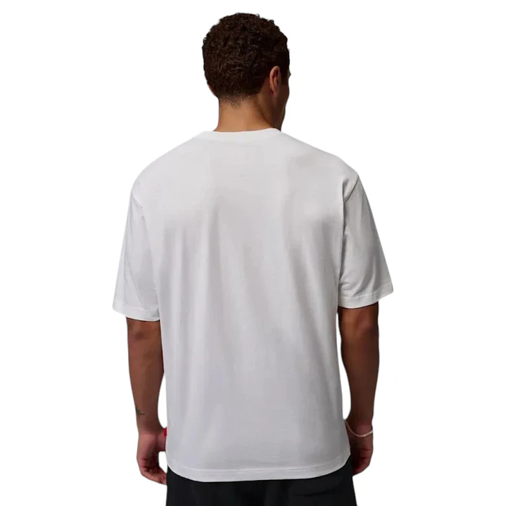 Camiseta Nike M J Brk Gfx Ss Crew Hombre-Blanco 2