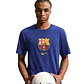 Camiseta Nike Fcb Crest Tee Hombre-Azul - Miniatura 3
