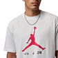 Camiseta Nike M J Brk Gfx Ss Crew Hombre-Blanco - Miniatura 3