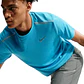 Camiseta Nike Df Uv Miler Ss Hombre-Azul - Miniatura 3