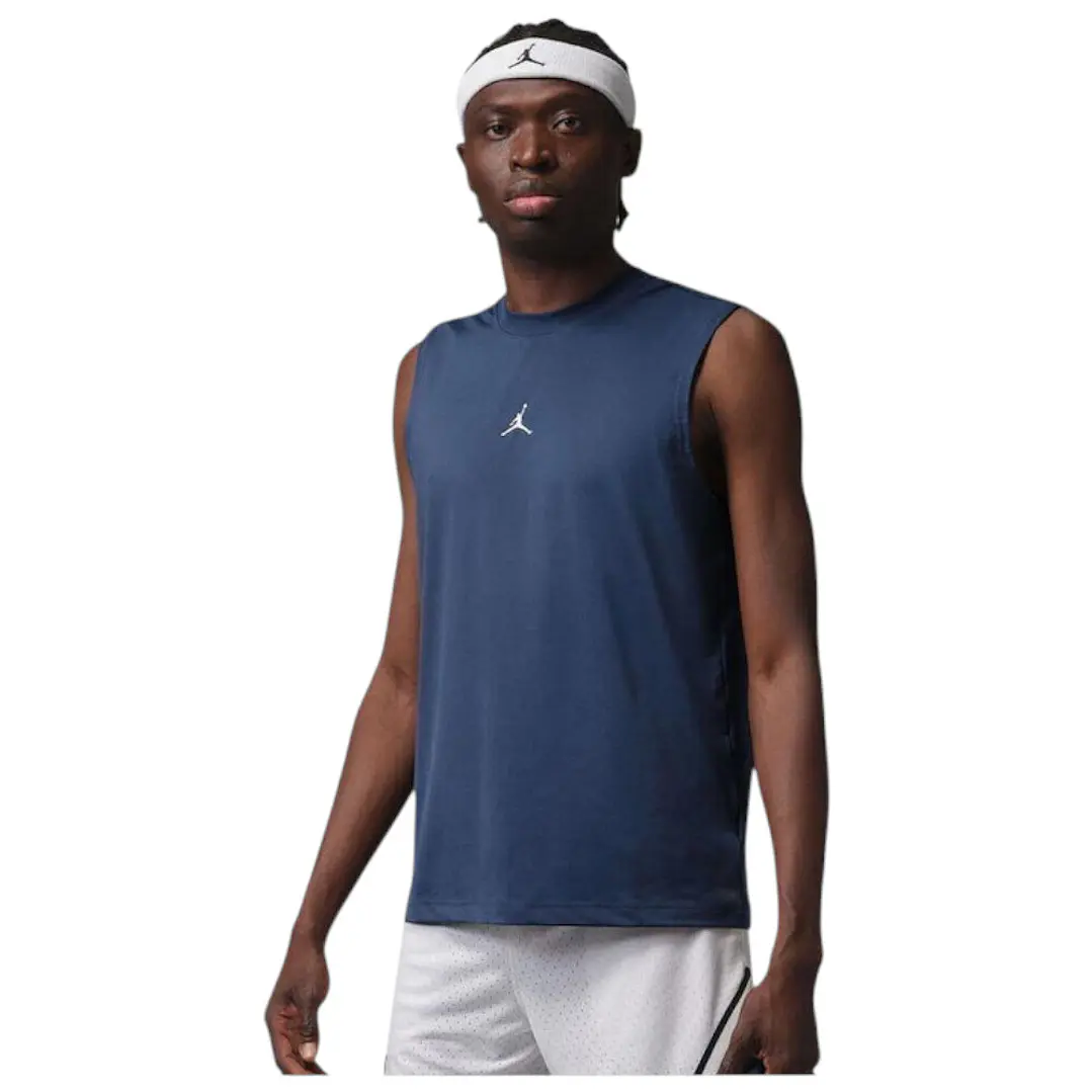 Camiseta Sin Mangas Nike Spt Ess Slvs Hombre-Azul 3