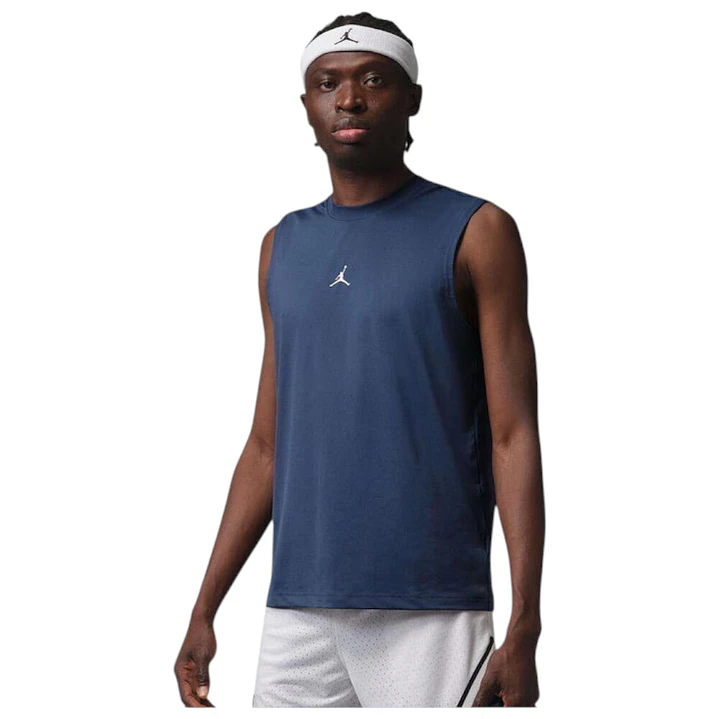 Camiseta Sin Mangas Nike Spt Ess Slvs Hombre-Azul 3