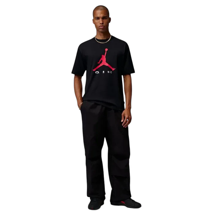 Camiseta Nike M J Brk Gfx Ss Crew Hombre-Negro 5