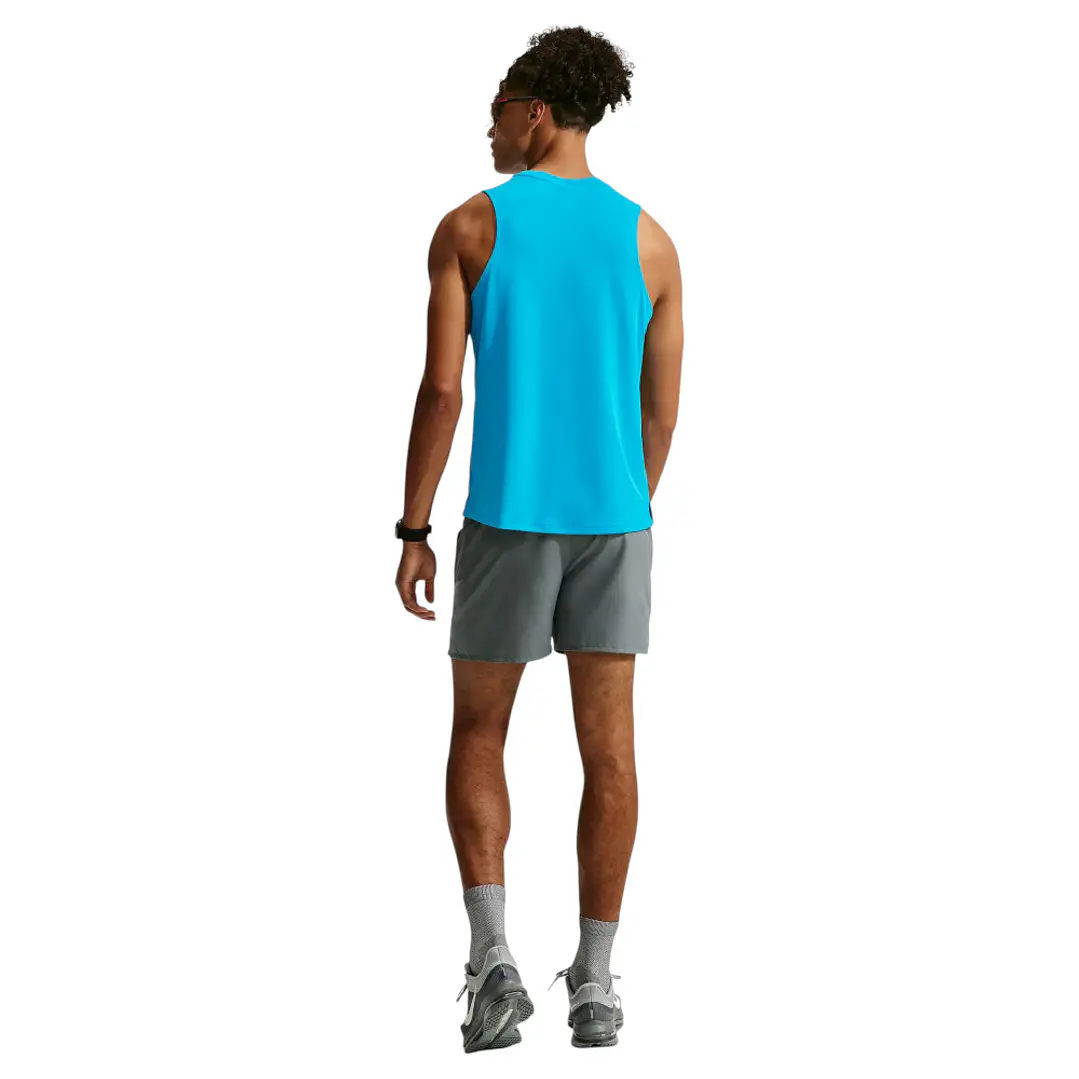 Camiseta Sin Mangas Nike Df Miler Tank Top Hombre-Azul 4
