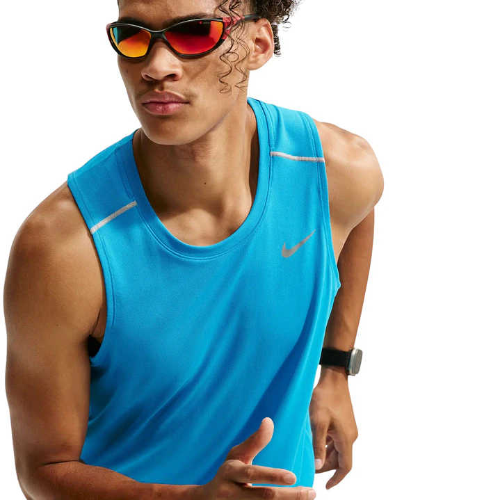 Camiseta Sin Mangas Nike Df Miler Tank Top Hombre-Azul 5