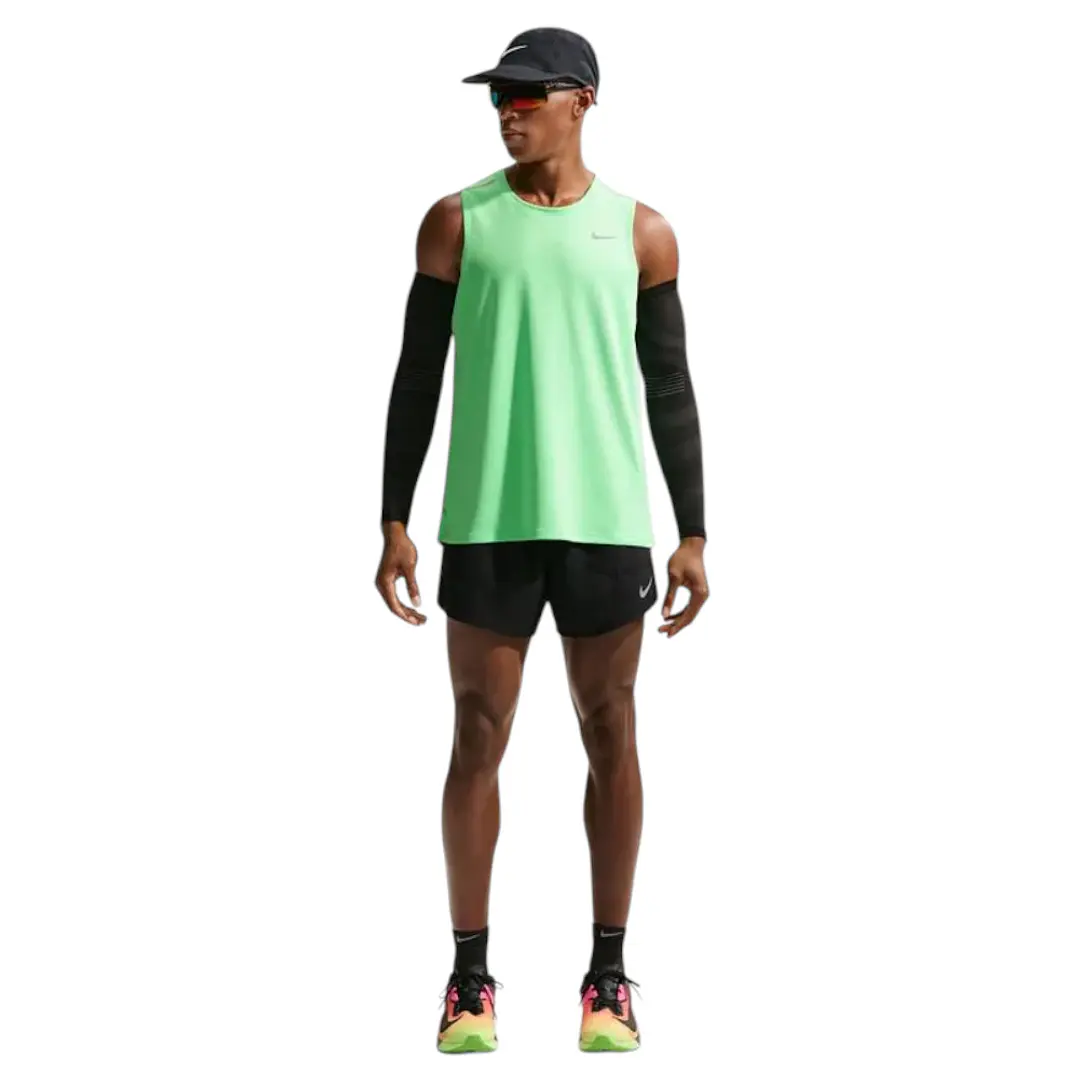 Camiseta Sin Mangas Nike Df Miler Tank Top Hombre-Verde 4