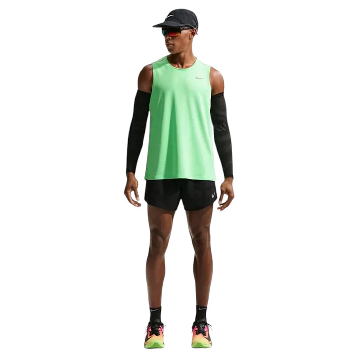 Camiseta Sin Mangas Nike Df Miler Tank Top Hombre-Verde 4