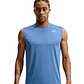 Camiseta Sin Mangas Nike M Df Tee Std Flex Hombre-Azul - Miniatura 1
