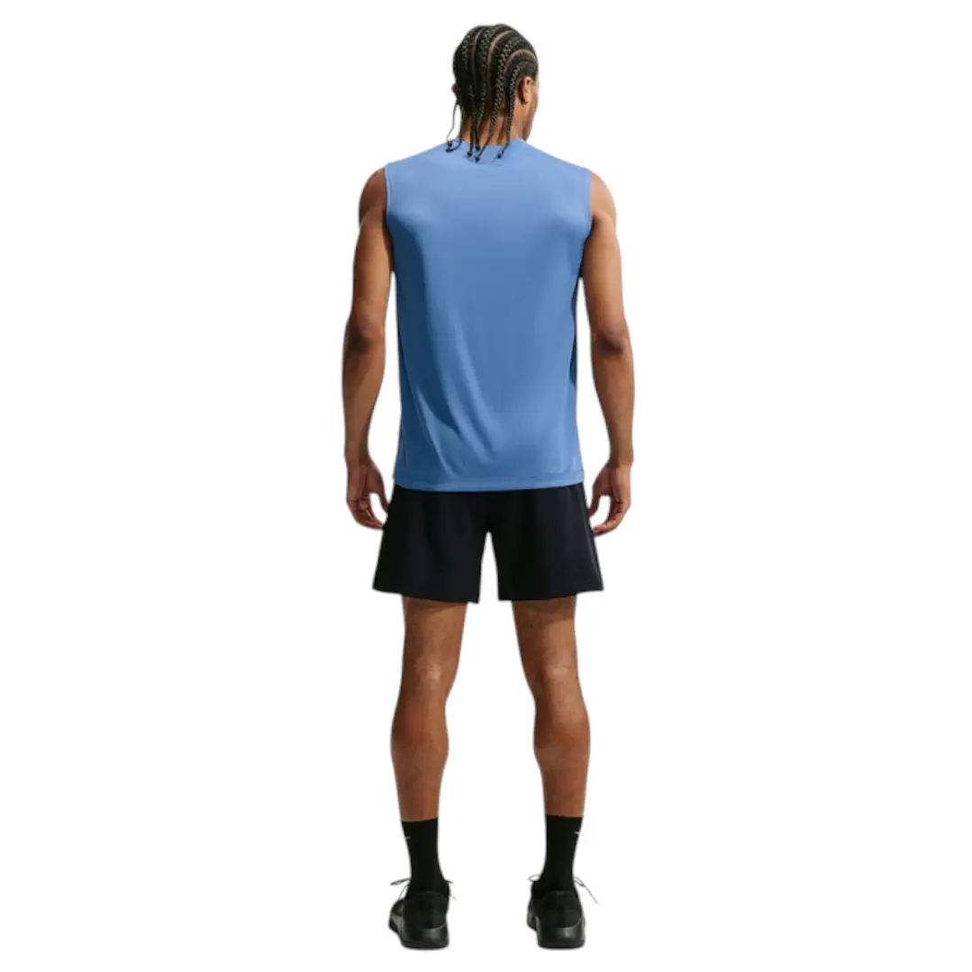 Camiseta Sin Mangas Nike M Df Tee Std Flex Hombre-Azul 4