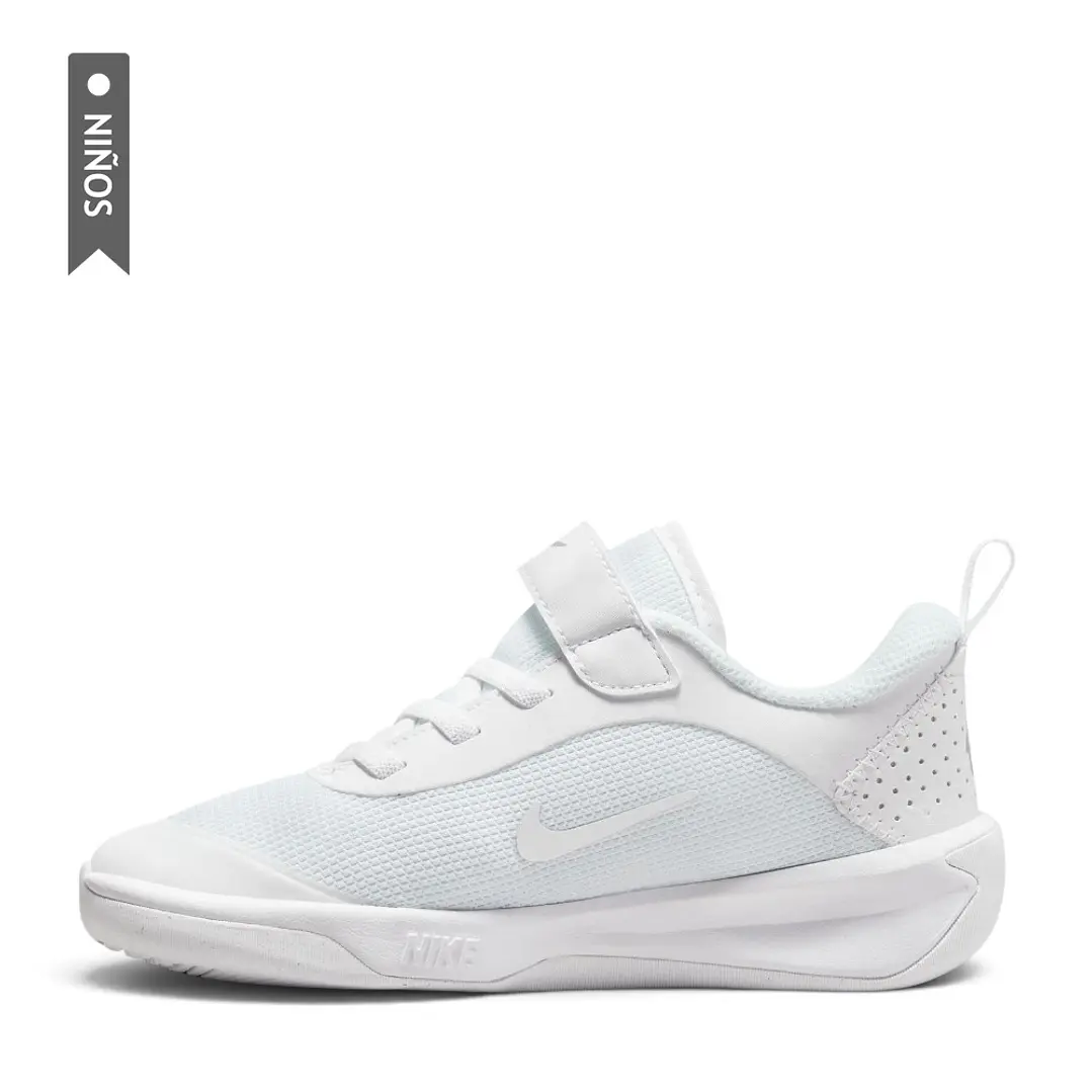 Tenis Nike Omni Multi-Court Ps Niño-Blanco 3
