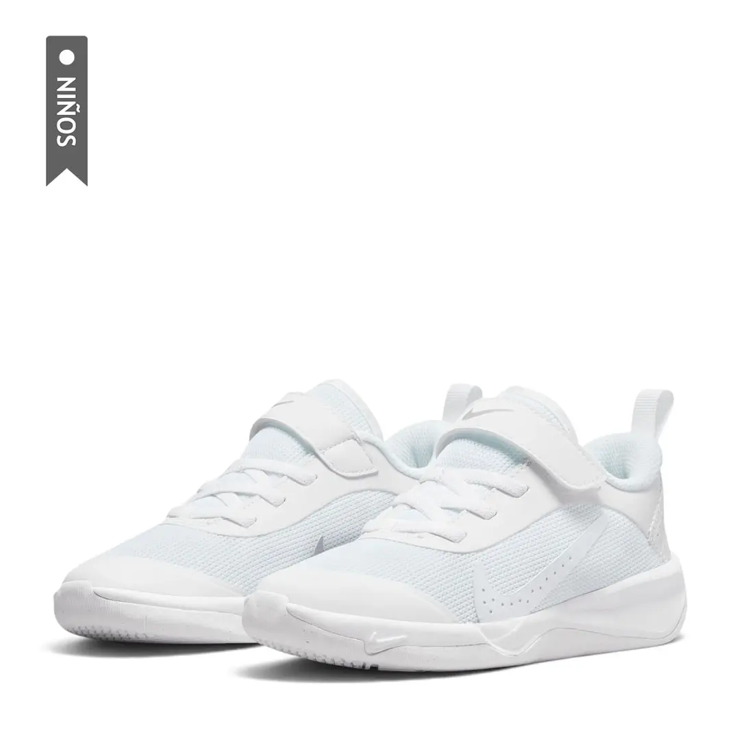 Tenis Nike Omni Multi-Court Ps Niño-Blanco 4