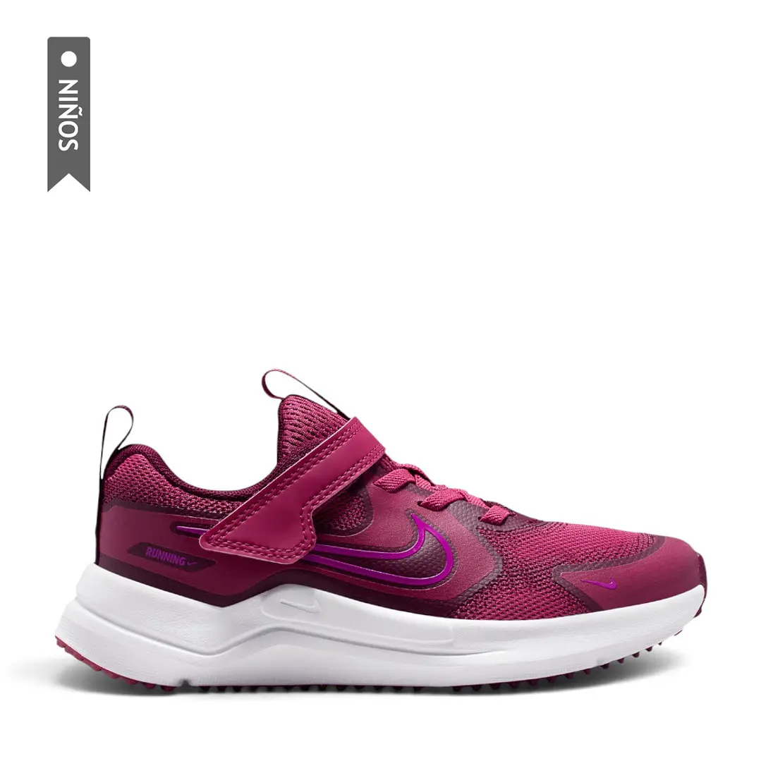 Tenis Nike Cosmic Runner Ps Niño-Vino Tinto 1