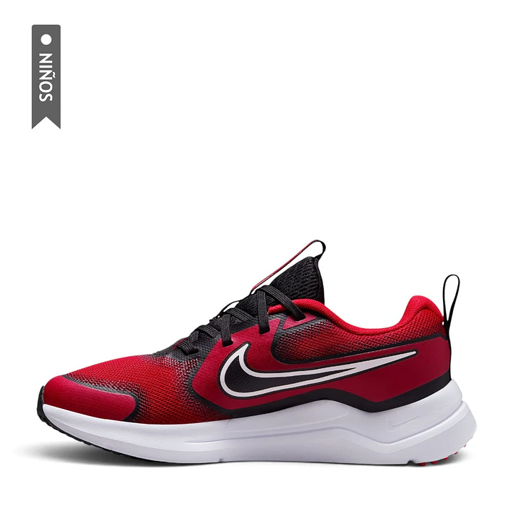 Tenis Nike Cosmic Runner Gs Niño-Rojo 3