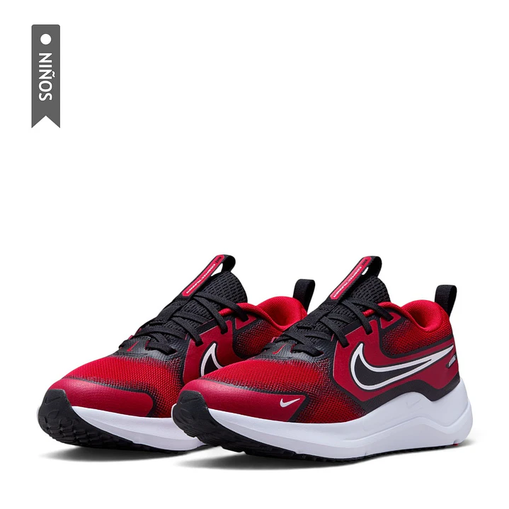 Tenis Nike Cosmic Runner Gs Niño-Rojo 4