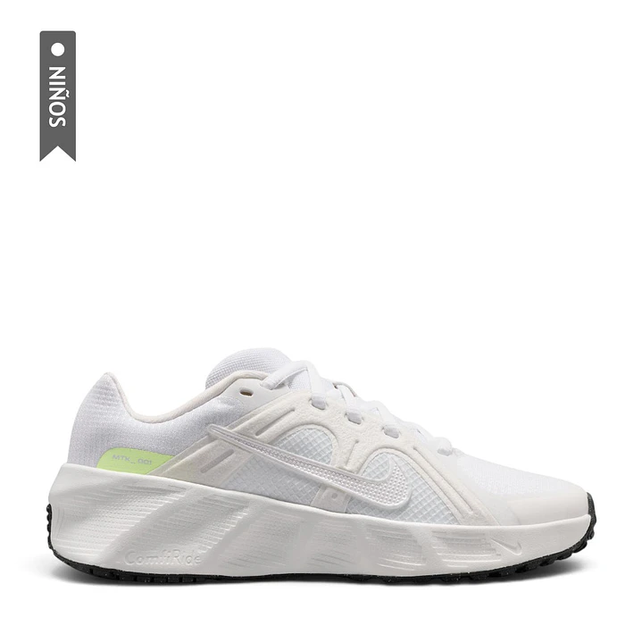 Tenis Nike Metro Tek Bg Niño-Blanco 1