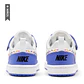 Tenis Nike Court Borough Low Fl Bpv Niño-Blanco/Azul - Miniatura 5