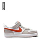 Tenis Nike Court Borough Low Ess Bpv Niño-Blanco/Naranja - Miniatura 1