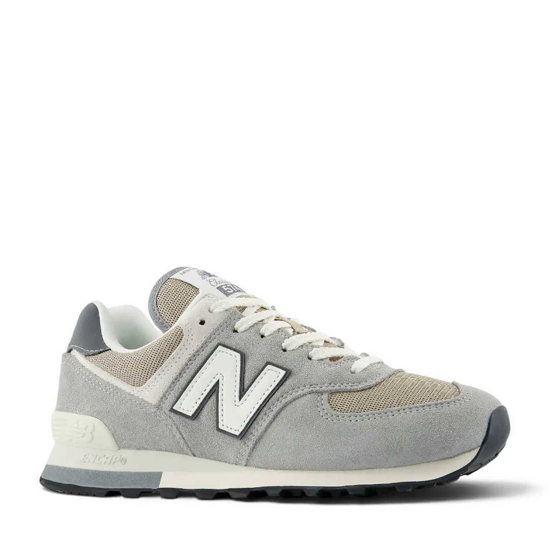 Tenis New Balance 574 Hombre-Gris 4
