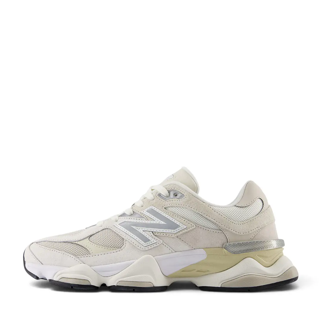 Tenis New Balance 9060 Hombre-Beige/Blanco 3