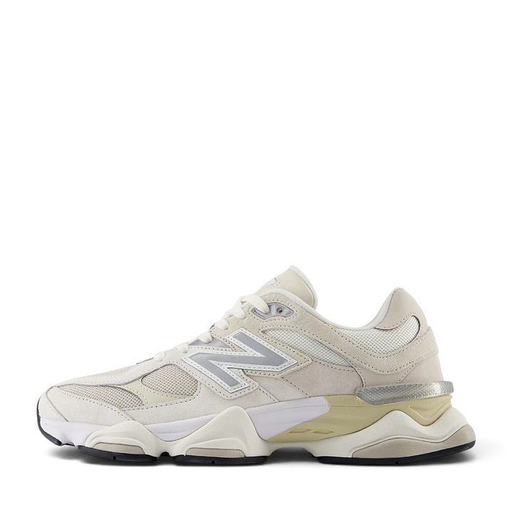 Tenis New Balance 9060 Hombre-Beige/Blanco 3
