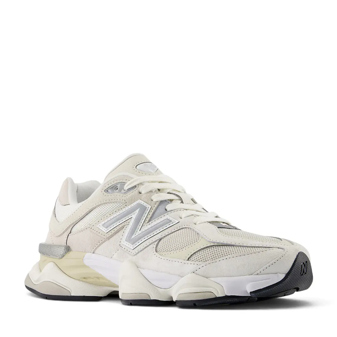 Tenis New Balance 9060 Hombre-Beige/Blanco 4