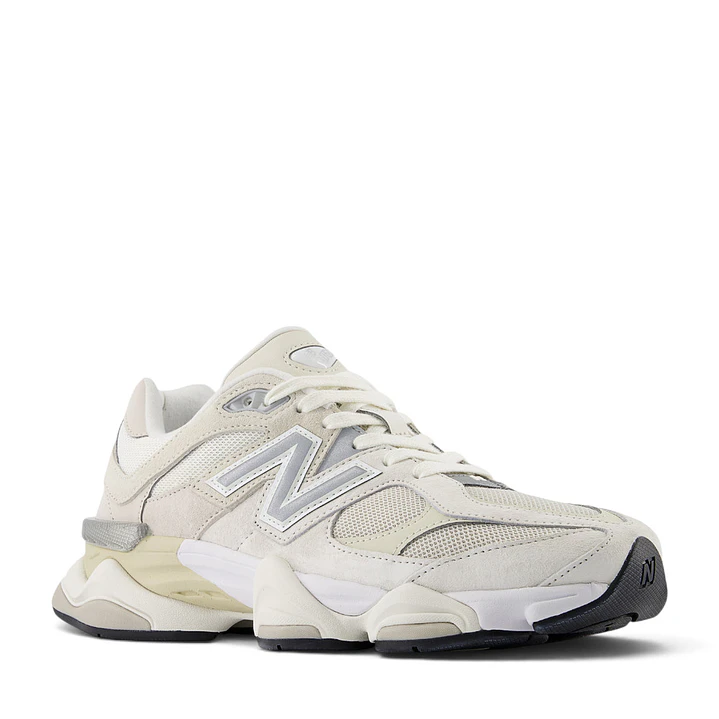 Tenis New Balance 9060 Hombre-Beige/Blanco 4