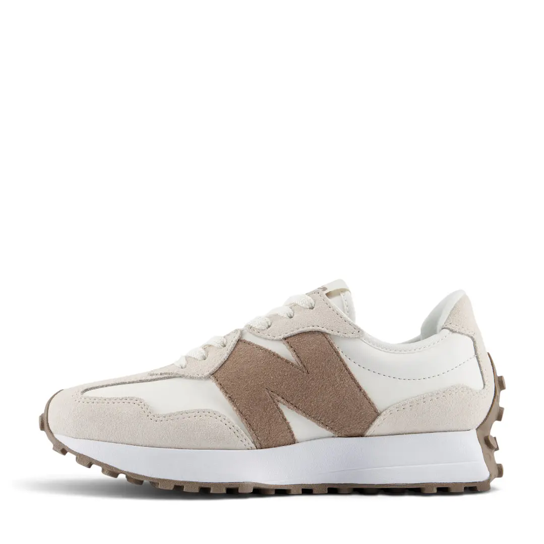 Tenis New Balance 327 Mujer-Beige/Café 3