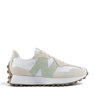 Tenis New Balance 327 Mujer-Beige/Blanco