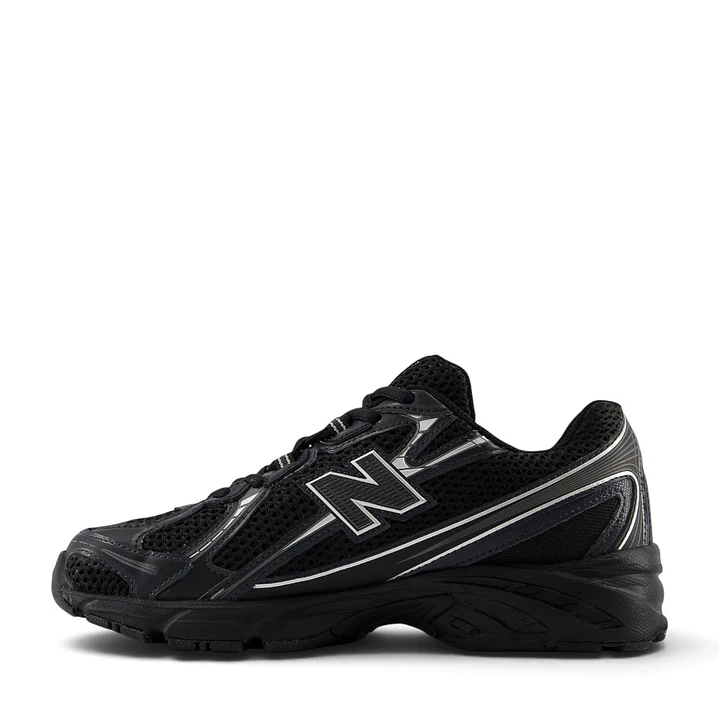 Tenis New Balance 740 Hombre-Negro/Gris 3
