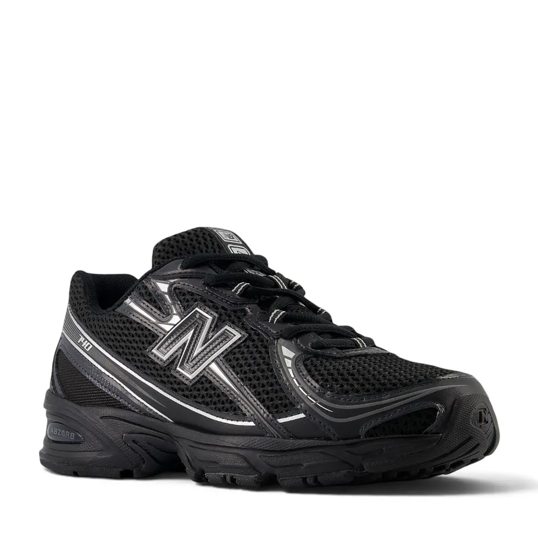 Tenis New Balance 740 Hombre-Negro/Gris 4