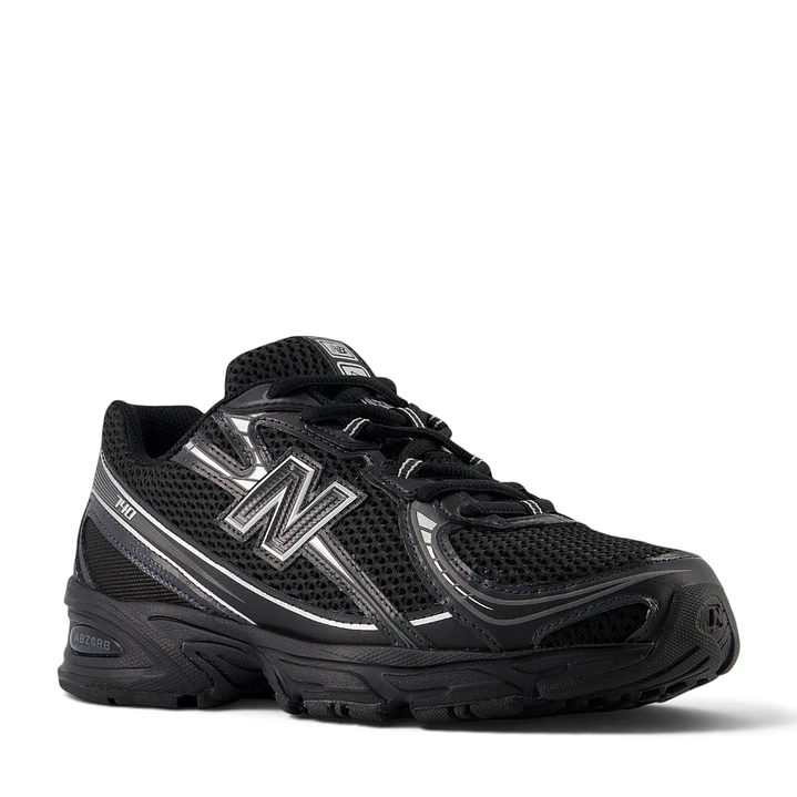 Tenis New Balance 740 Hombre-Negro/Gris 4
