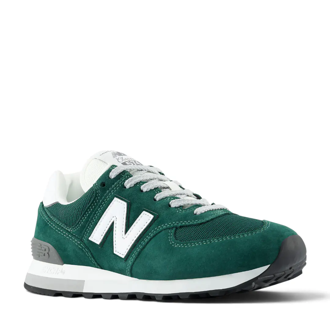 Tenis New Balance 574 Hombre-Verde 4