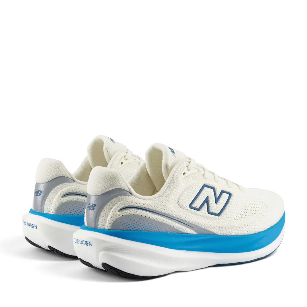 Tenis New Balance 1080 Hombre-Blanco/Azul 5