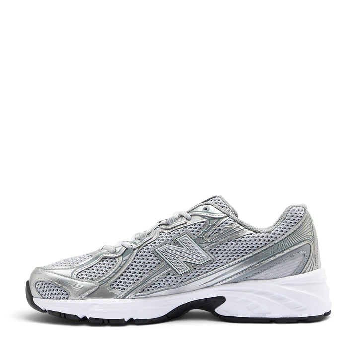 Tenis New Balance 740 Mujer-Plateado 3