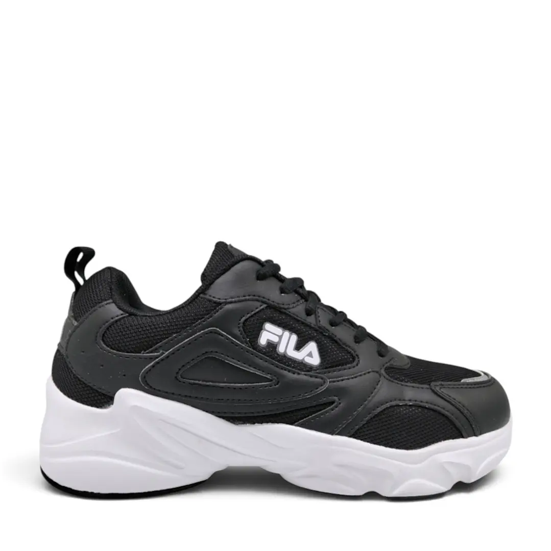 Tenis Fila Honfleur De Hombre-Negro/Blanco 1