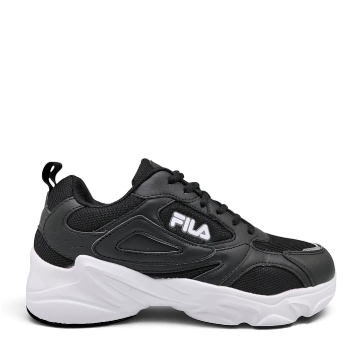 Tenis Fila Honfleur De Hombre-Negro/Blanco 1